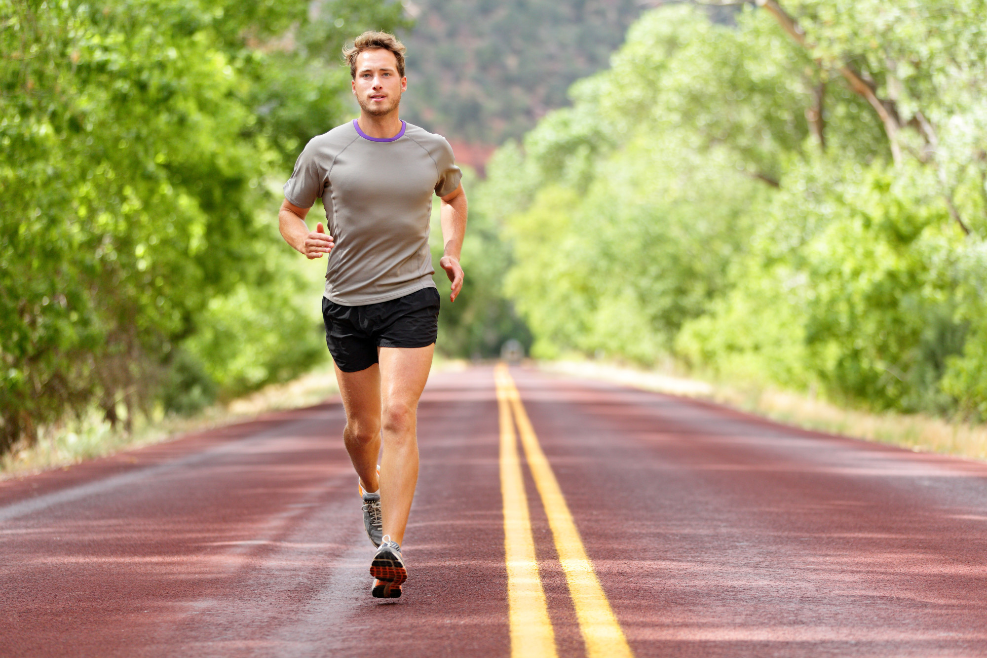 man jogging