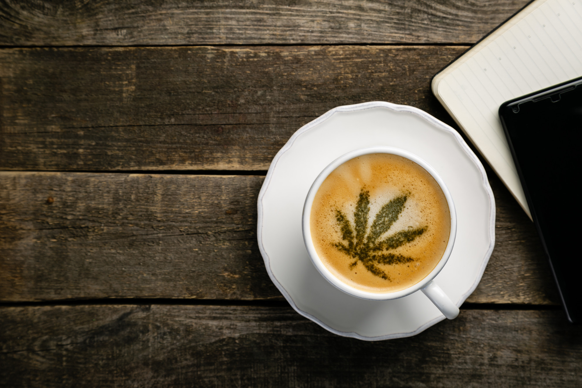 Coffee with CBD