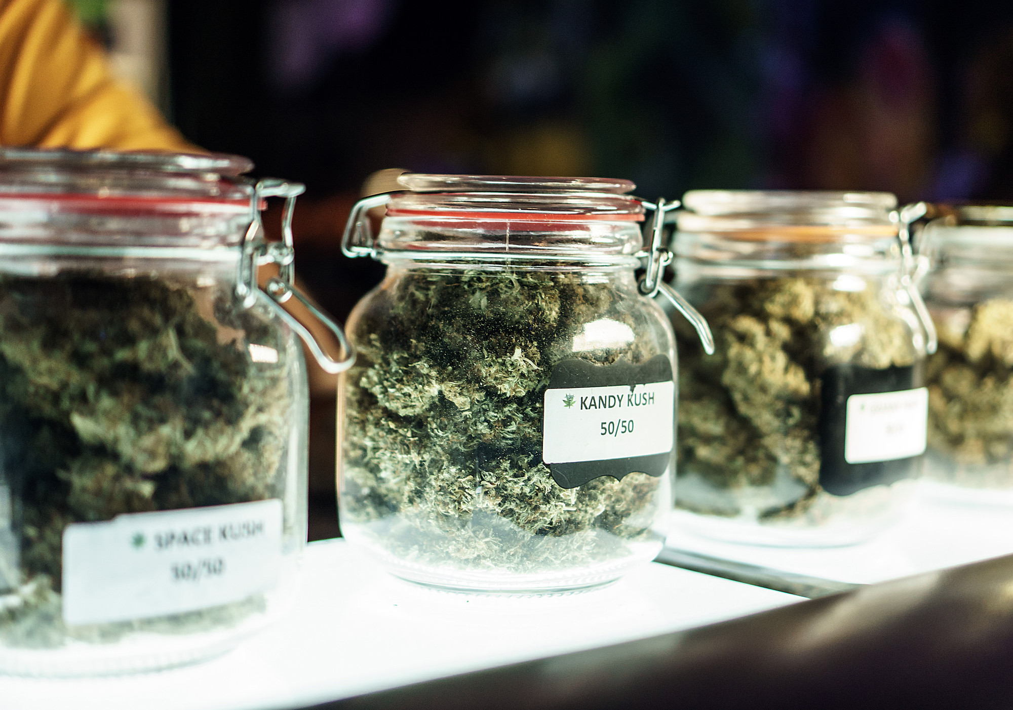 Marijuana Dispensary Display